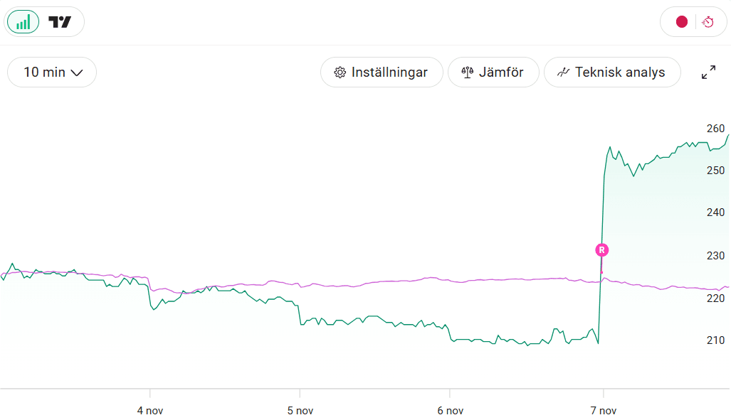 raysearch share reaction